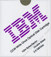IBM 2.6 GB MO Disk WORM/CCW